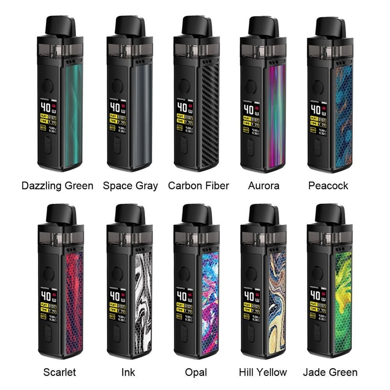 Катушка 1500mah Voopoo Vinci 40w Pnp 0.3ohm 0.8ohm наборов стартера системы стручка FCC CRC