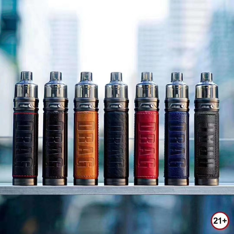 Voopoo волочит x 18650 наборов стартера сигареты Mod e 4.5ml Vinci свертывают спиралью одиночную 18650 батарею 80w