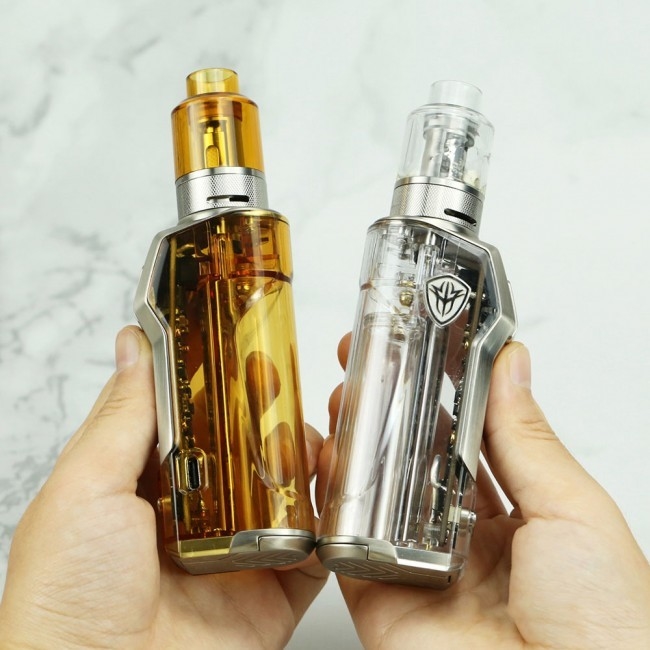 Танка ома Rincoe Jellybox батарея 21700 18650 мини 80w 4.8ml прибора стручка Vape под одиночная