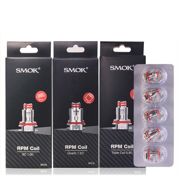 Катушка Smok 0.6ohm Rpm 0.4ohm Vape утраивает 1,0 замену катушки сетки Vape кварца Sc 1.2ohm ома