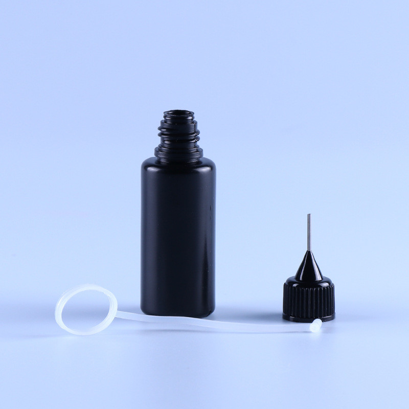 Кольцо силикона черного света бутылки сока Ejuice Vape подсказки крышки иглы PE пустого устойчивое