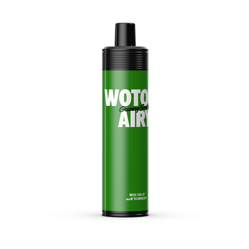 Перезаряжаемый одноразовый комплект Vape Pod на 1000 затяжек Wotofo Airy Portable Pod Vape