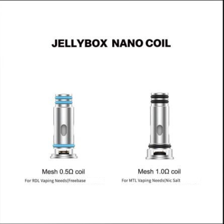 Катушка замены Lelote Jellybox Nano для SE Rincoe Jellybox/Nano набора 1.0Ω/0.5Ω x/воздух x