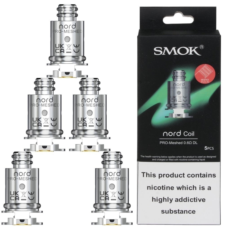 Катушка сетки замены катушки катушки 5pcs Vape Smok Nord Pro для DL/MTL