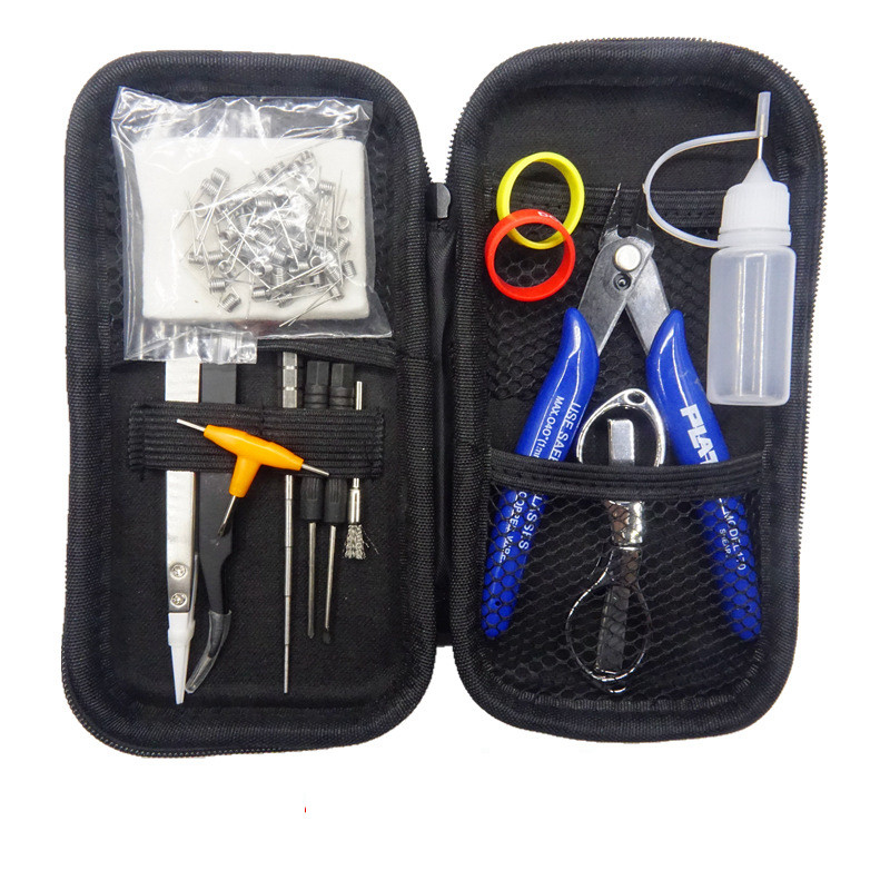 Аксессуары сигареты мини инструментального ящика Vape DIY X6 электронные кладут хлопок в мешки джига катушки диапазона