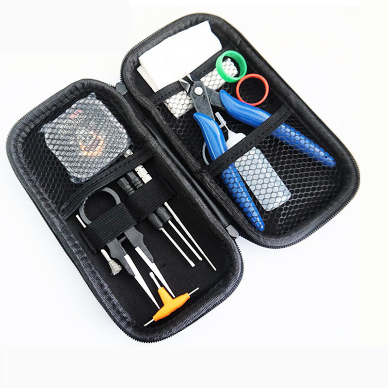Электронный инструментальный ящик DIY аксессуаров X6 Vape сигареты свертывает спиралью строя плоскогубцы инструментального ящика