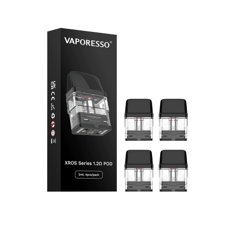 COREX Нагревательный пустой картридж Vaporesso Pod Xros Series 1.2ohm 4шт