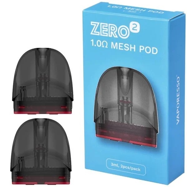 2шт сетка 1.0ohm Vaporesso Zero 2 картридж видимый стручок система наполнения PTF
