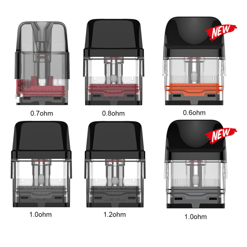 Набор стручка серии Xros стандартной TPD патрона Vaporesso Xros версии стручков 2ml 4pcs совместимый
