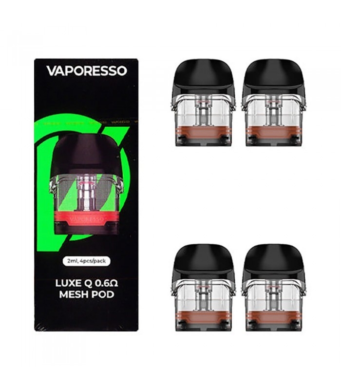 Патроны 2ml 0.6ohm 1.0ohm 4pcs стручка Vaporesso роскошные QS пустые для роскошного набора QS/роскошного набора q
