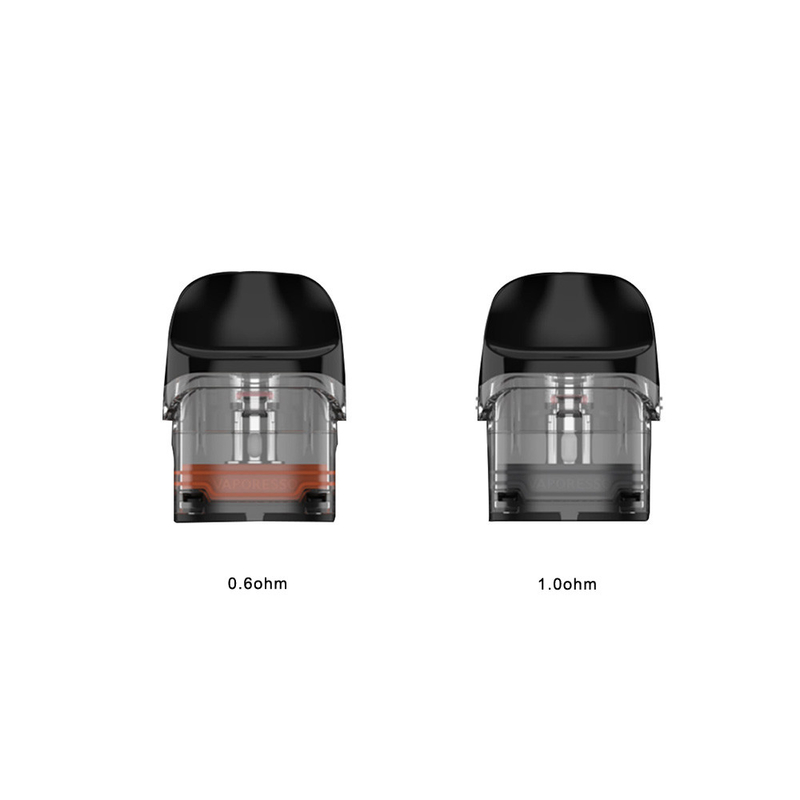 Патроны 2ml 0.6ohm 1.0ohm 4pcs стручка Vaporesso роскошные QS пустые для роскошного набора QS/роскошного набора q