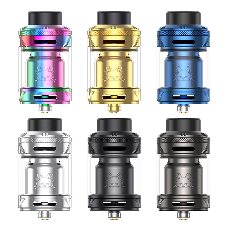 Hellvape Fat Rabbit 2 RTA 6,5 мл / 4 мл / 2 мл Двухкольцовые резервуары настройки воздушного потока