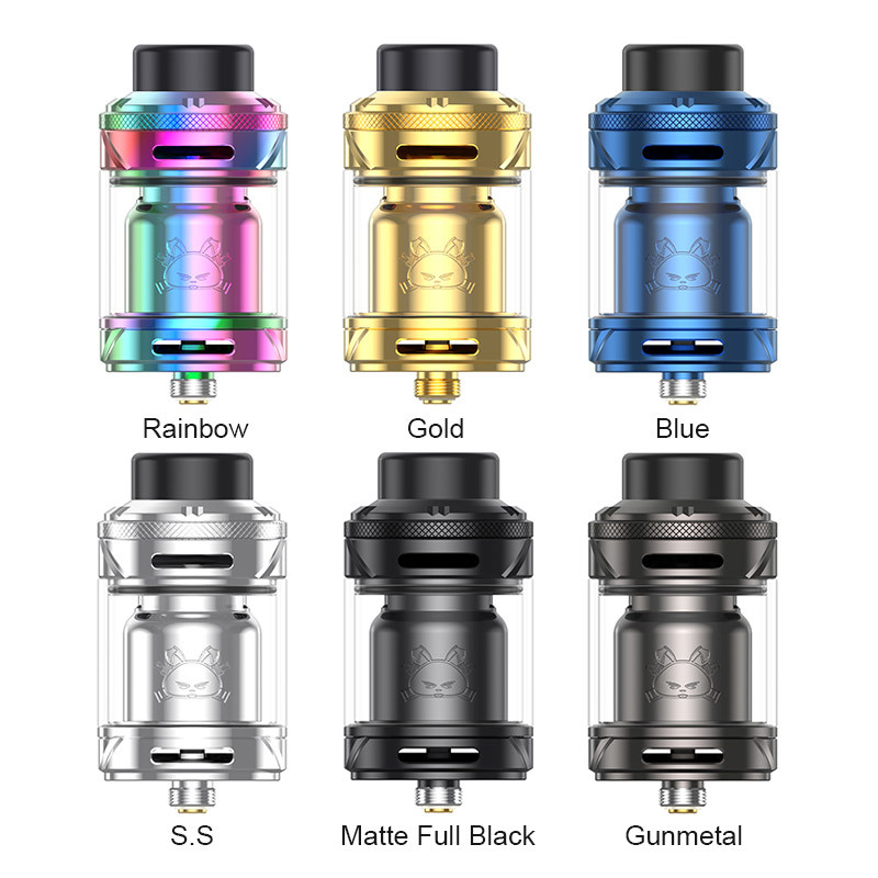 Hellvape Fat Rabbit 2 RTA 6,5 мл / 4 мл / 2 мл Двухкольцовые резервуары настройки воздушного потока