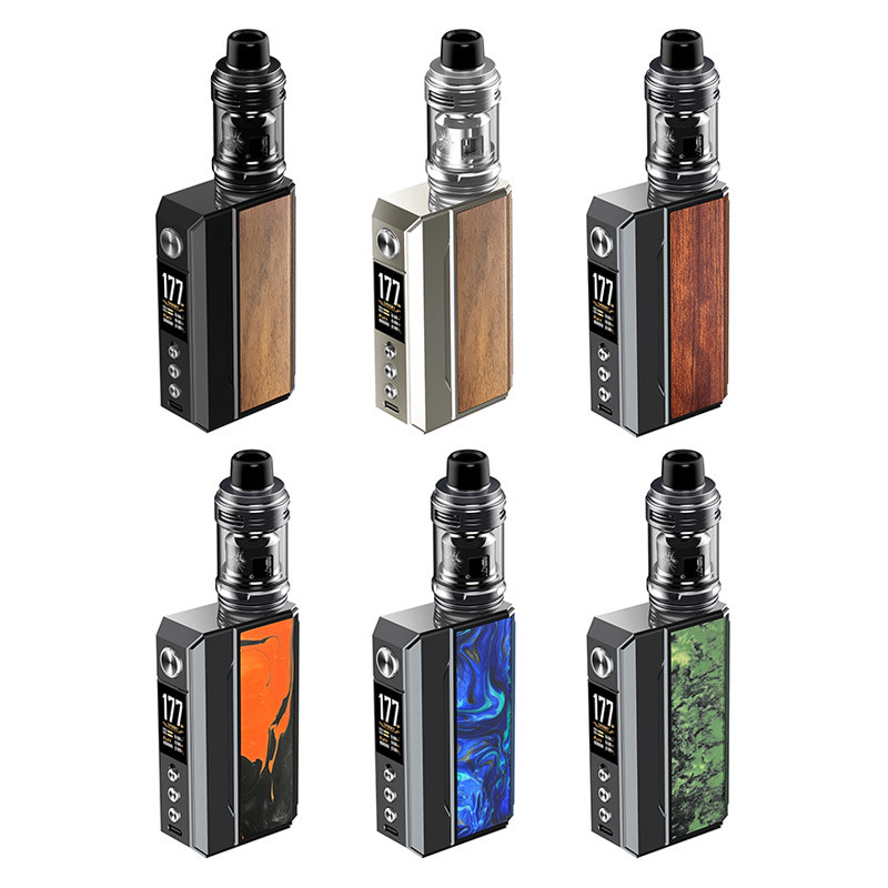 Voopoo Drag 4 Kit 177w 4ml 5.5ml для всех Pnp катушек Uforce-L Tank Dual 18650 Батарейные коробки
