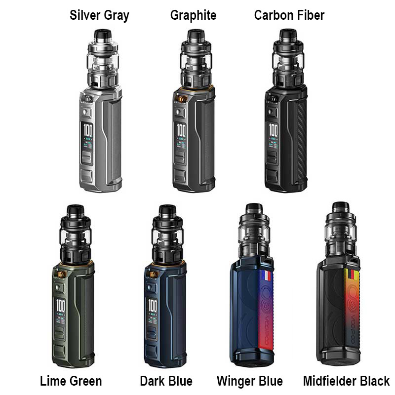 Voopoo Argus XT 100W Mod Kit 6,5 мл Подходит для матов Танк 18650/21700 батарея