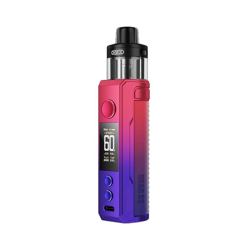 Voopoo Drag s2 Pod Mod Kit 60w с PnP X Cartridge DTL / MTL 2500mAh 5ml