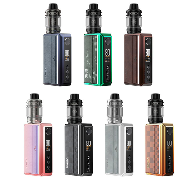 Voopoo Drag 5 Pod Mod Kit 177w 18650 Батарейные комплекты с PnP X катушкой 5,5 мл